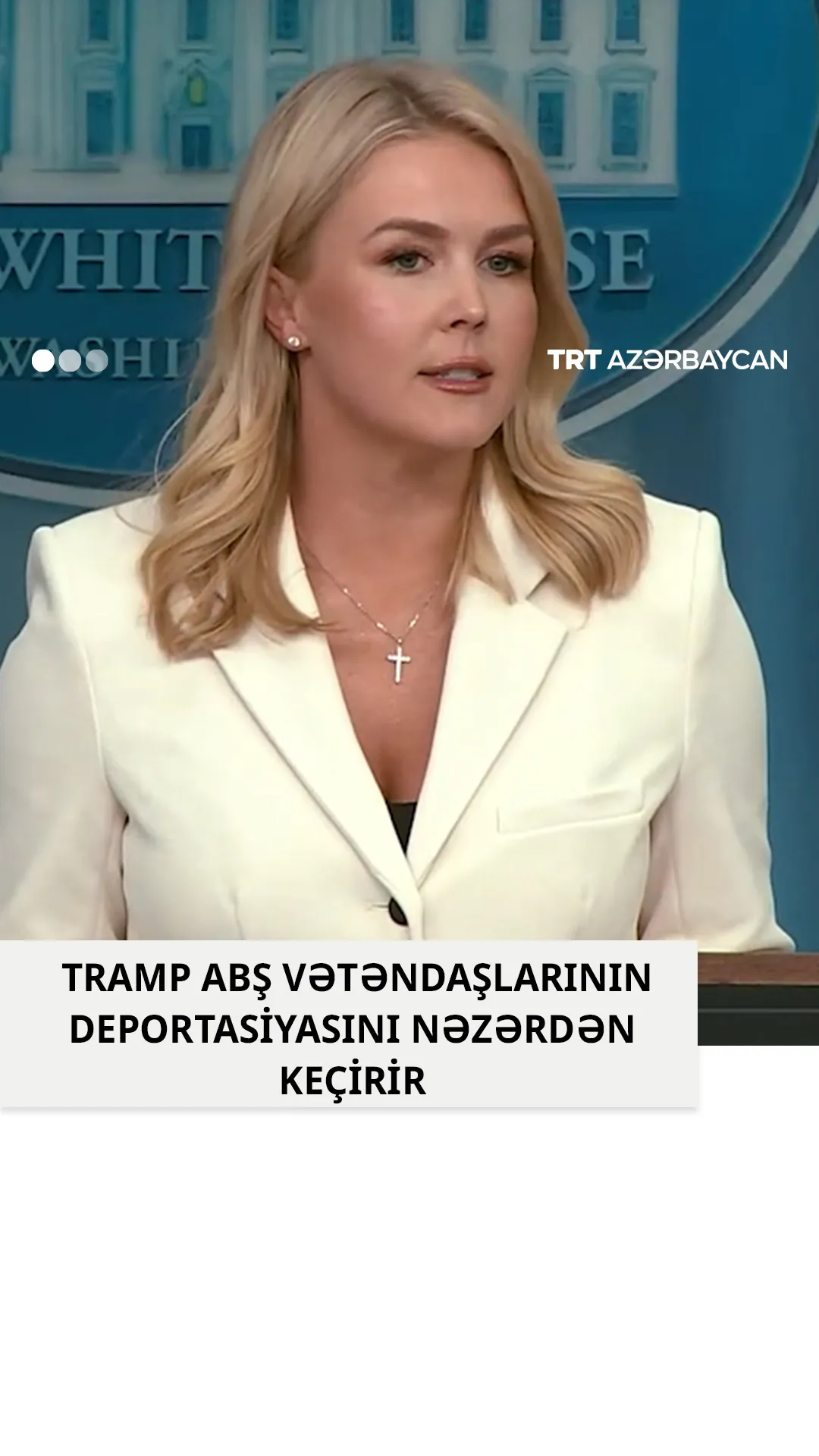 Tramp ABŞ vətəndaşlarının deportasiyasının "hüquqi əsasları"nı araşdırır